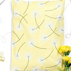 20 10x13 Dandelions designer poly mailer
